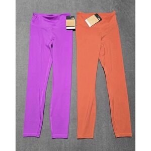 NWT THE NORTH FACE‎ Womens Elevation 7/8 legging Orange Purple Plus Size XS Lot